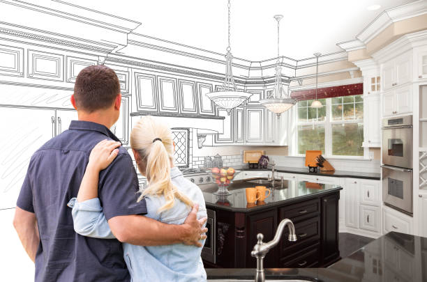 Professional Cabinet Installation technician working in Virginia, VA